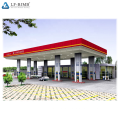 Corrosion-resistant galvanized steel design petrol station canopy